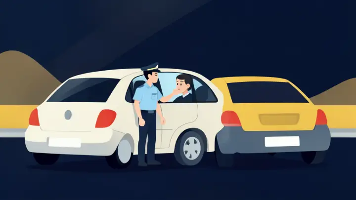 Trafik görevlisiyle konuşmak: bölüm görseli