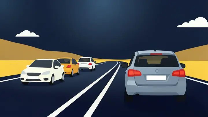 Trafik sağdan akar: bölüm görseli