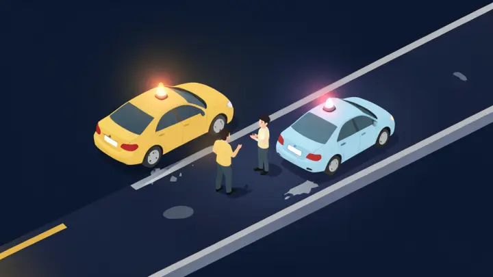 Trafik kazası ve kazaya el koyma: bölüm görseli