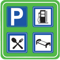Servis Alanı Levhası