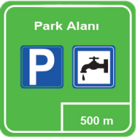Park Alanı Levhası