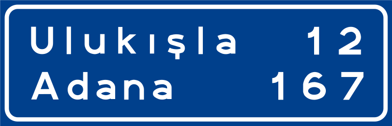 Mesafe Levhası