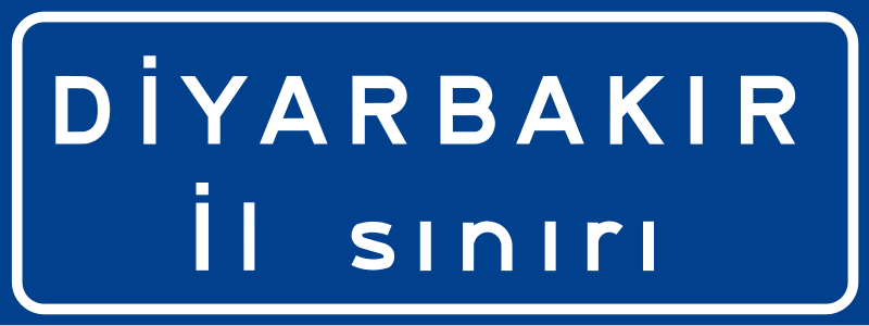 İl Sınırı Levhası