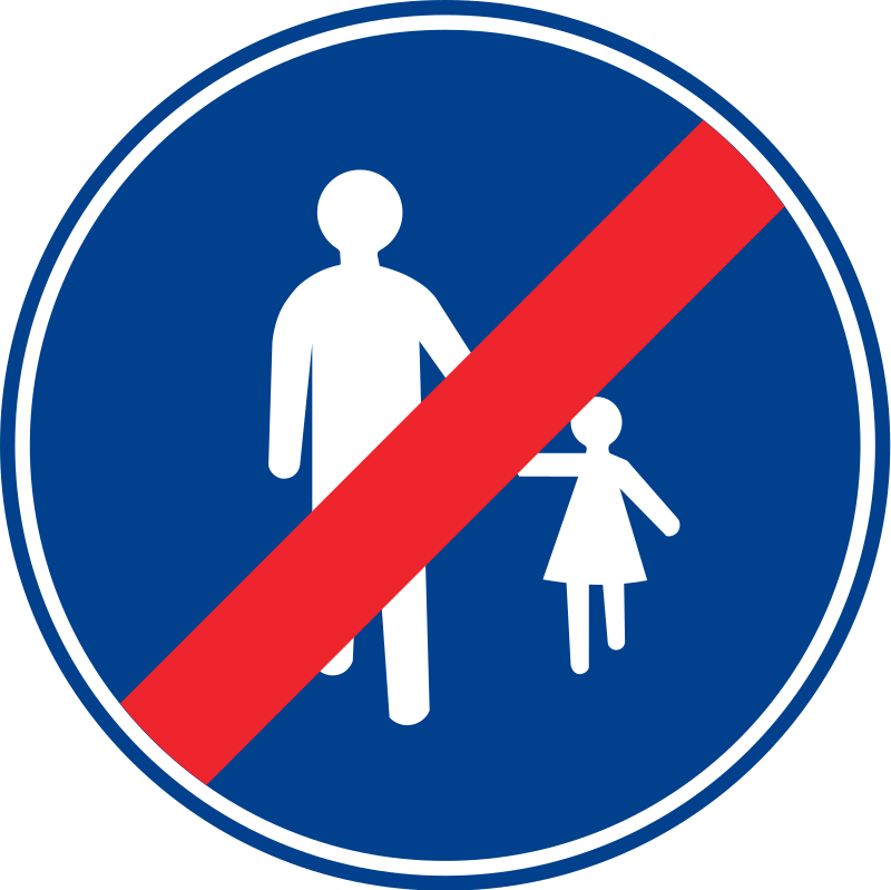 Mecburi Yaya Yolu Sonu