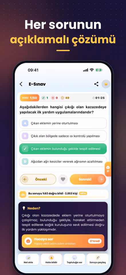 Doğru cevabın açıklaması